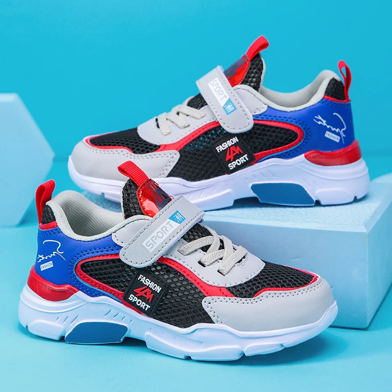 Children Shoes Boys Sneakers High Quality Sports Shoes Breathable Non-Slip Casual Fashion Sneakers Brand Canvas Shoes