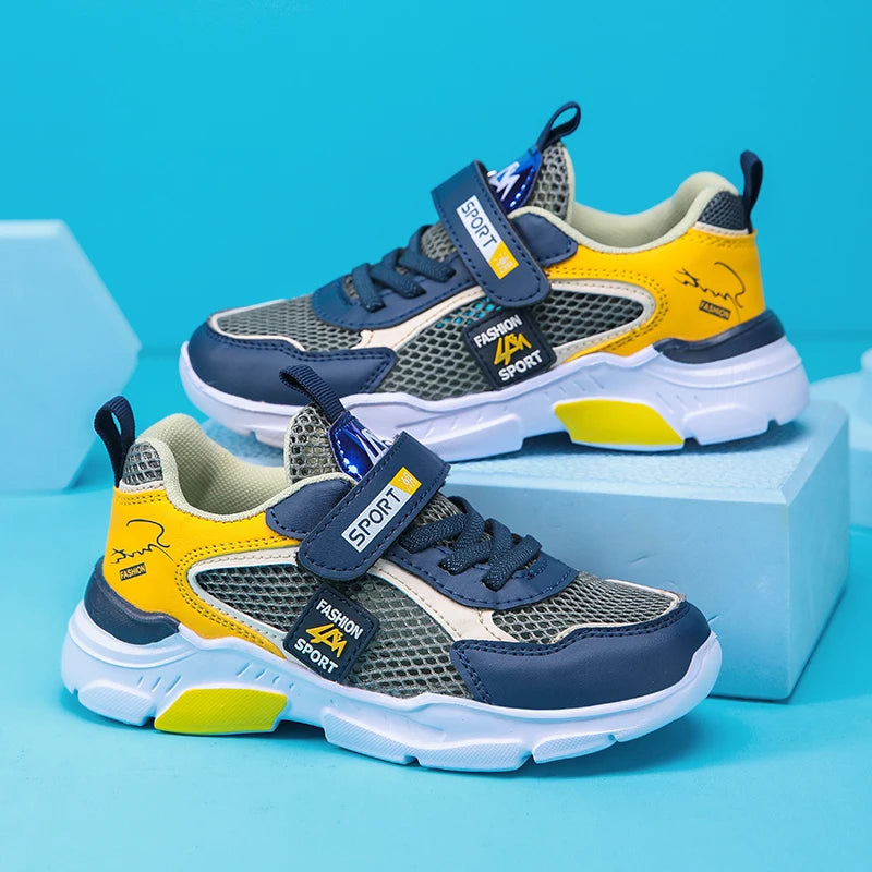 Children Shoes Boys Sneakers High Quality Sports Shoes Breathable Non-Slip Casual Fashion Sneakers Brand Canvas Shoes
