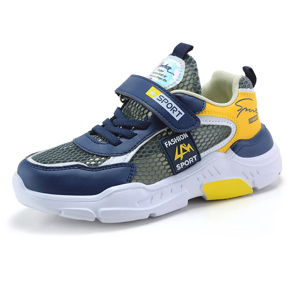 Children Shoes Boys Sneakers High Quality Sports Shoes Breathable Non-Slip Casual Fashion Sneakers Brand Canvas Shoes